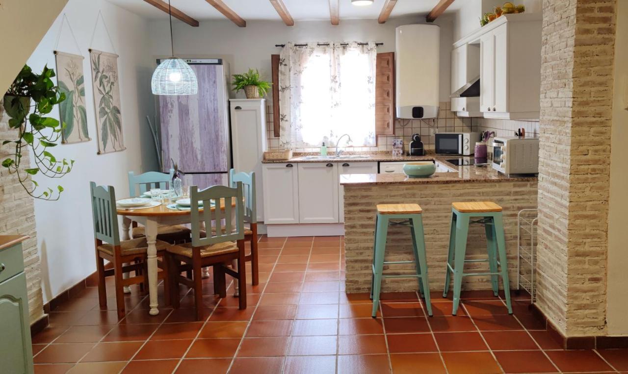 Masia De San Juan Casa Numero 1 En Castillo Con Piscina Y Aire Acondicionado 塞古比 外观 照片
