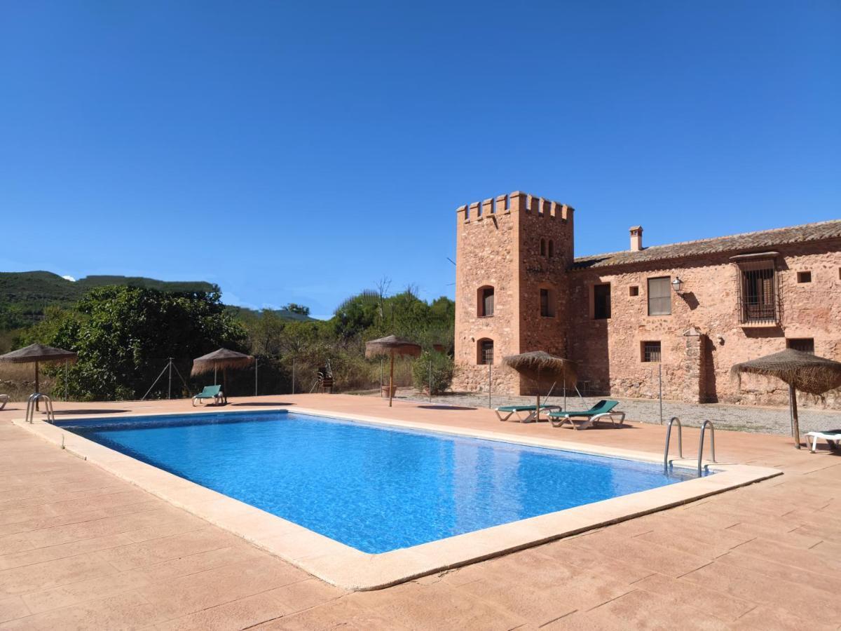Masia De San Juan Casa Numero 1 En Castillo Con Piscina Y Aire Acondicionado 塞古比 外观 照片